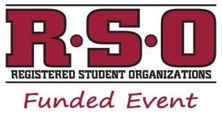 Graphic indicated Funded Event of a U of A Registered Student Organization